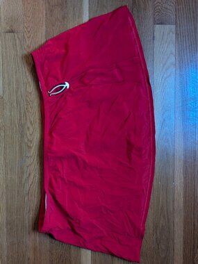 Lands' End Red Swim Skirt